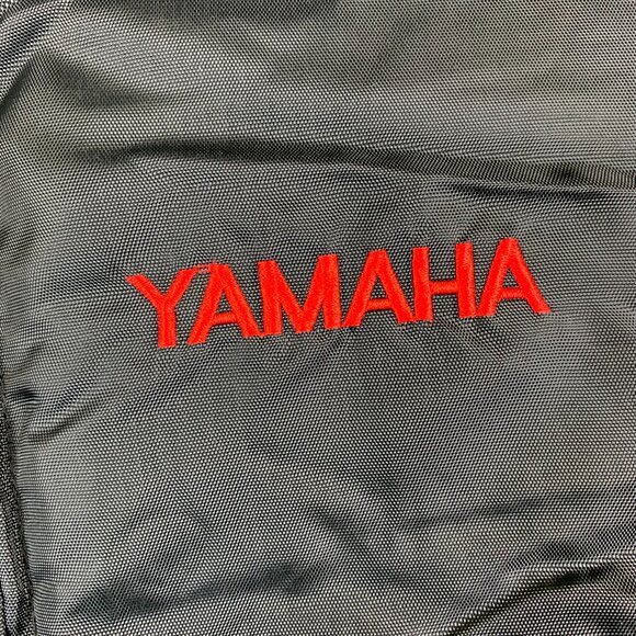 Vintage Yamaha Mens Snowmobile Jacket Medium Black Full Zip Insulated 70s-80s - Picture 3 of 12